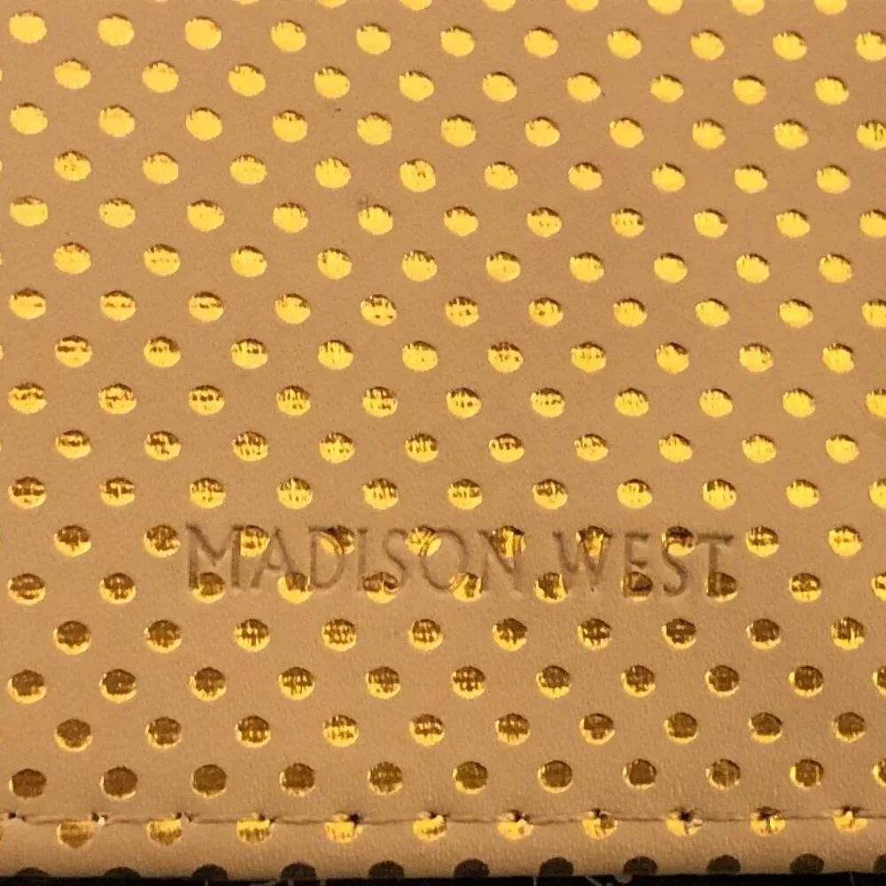 NEW 🌍 Rose Gold “BON VOYAGE” Passport Cover by Madison West Los Angeles - pink - Picture 3 of 3
